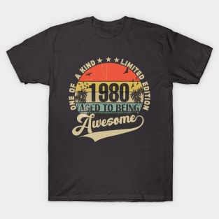 Vintage Year 1980 T-Shirt